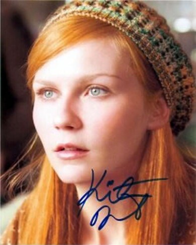 KIRSTEN-DUNST-Autograph