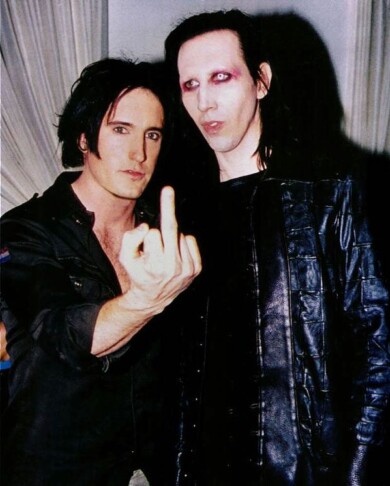 TRENT-REZNOR-and-MARILYN-MANSON-UN-SIGNED-Autograph