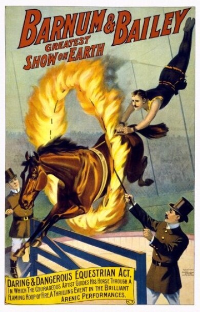 Vintage_Circus_Posters_Barnum__Bailey_Flaming_Horse_Jump