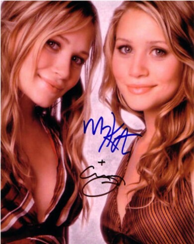 MARY-KATE-AND-ASHLEY-OLSEN-Autograph