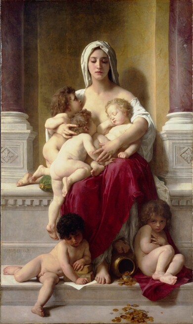 William-Adolphe-Bouguereau-La-charite