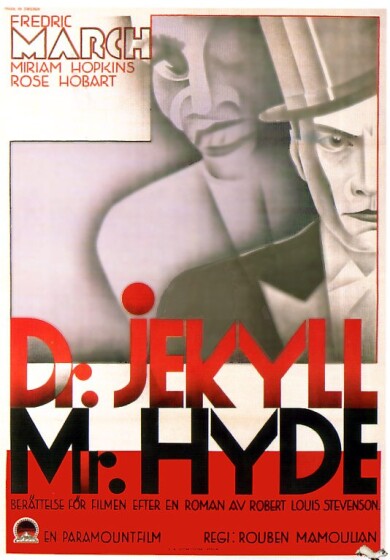 dr-jekyll-and-mr-hyde-1931-sweden-movie-poster