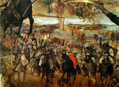 ART-Salvador-Dali-The-Battle-of-Teutan-1