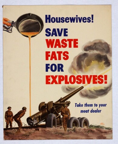 housewives-save-waste-fat-war-poster