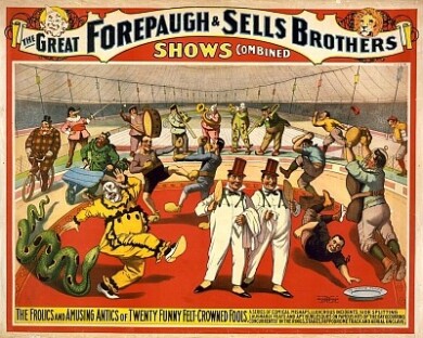 Vintage_Circus_Posters_The_Great_Forepaugh__Sells_Brothers_shows_combined._