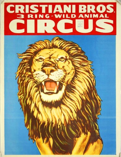 Vintage_Circus_Posters_Free-Shipping-New-2015-Custom-font-b-Circus-b-font-Lion-Vintage-font-b-Posters-b
