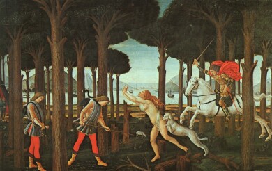 Nastagio_first-Sandro_Botticelli