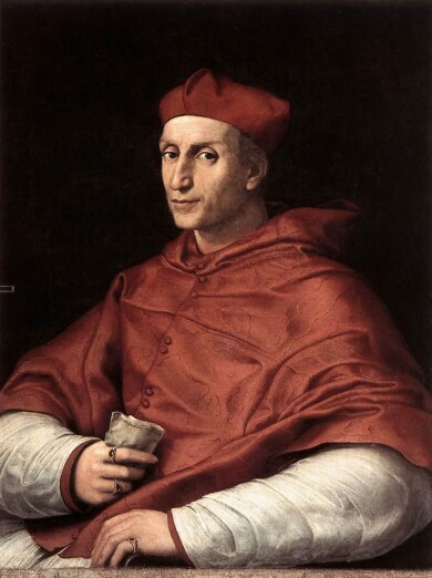 Raphael_Portrait_of_Cardinal_Bibbiena