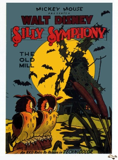 silly-symphony-old-mill-reissue-1950-movie-poster