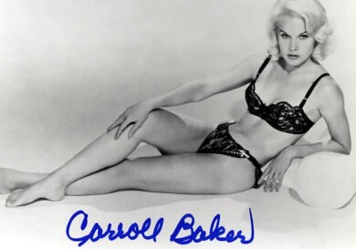 CARROLL-BAKER-Autograph