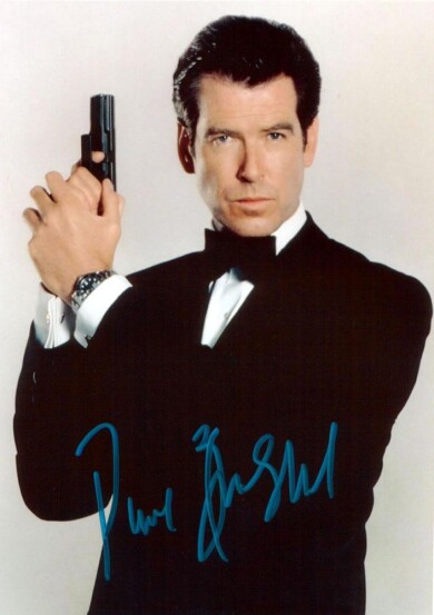 007-PIERCE-BROSNAN-V8-Autograph