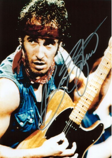 BRUCE-SPRINGSTEIN-V21-Autograph