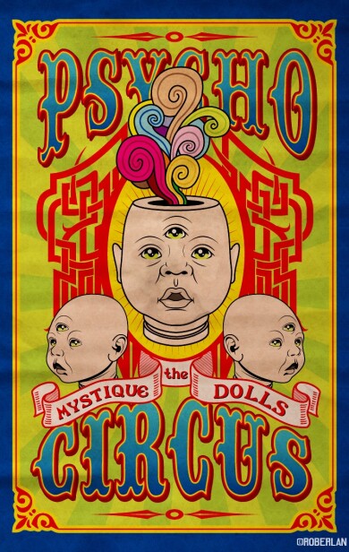 Vintage_Circus_Posters_psycho_circus_by_roberlan