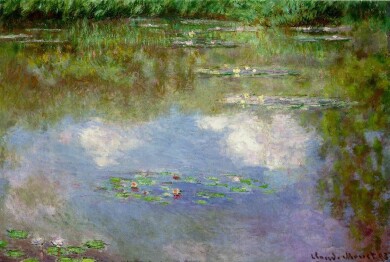 1_MONET-Claude-1903-Water-Lilies-The-Clouds