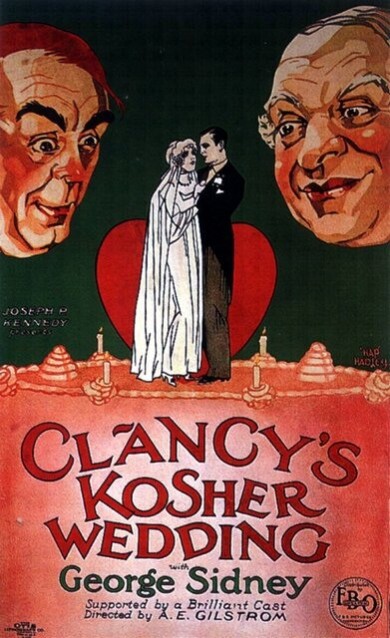 Clancys-Kosher-Wedding-1927-1A3-movie-poster