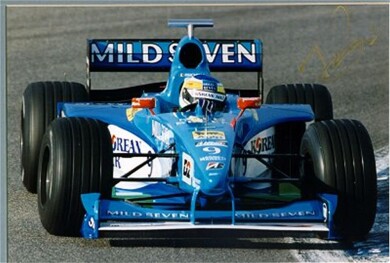 MOTORSPORT-Fisichella-Autograph