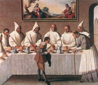 St_Hugo_of_Grenoble_in_the_Carthusian_Refectory_WGA