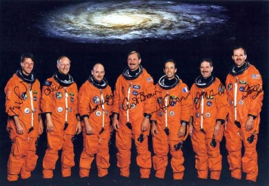 STS-103-CREW-Autograph