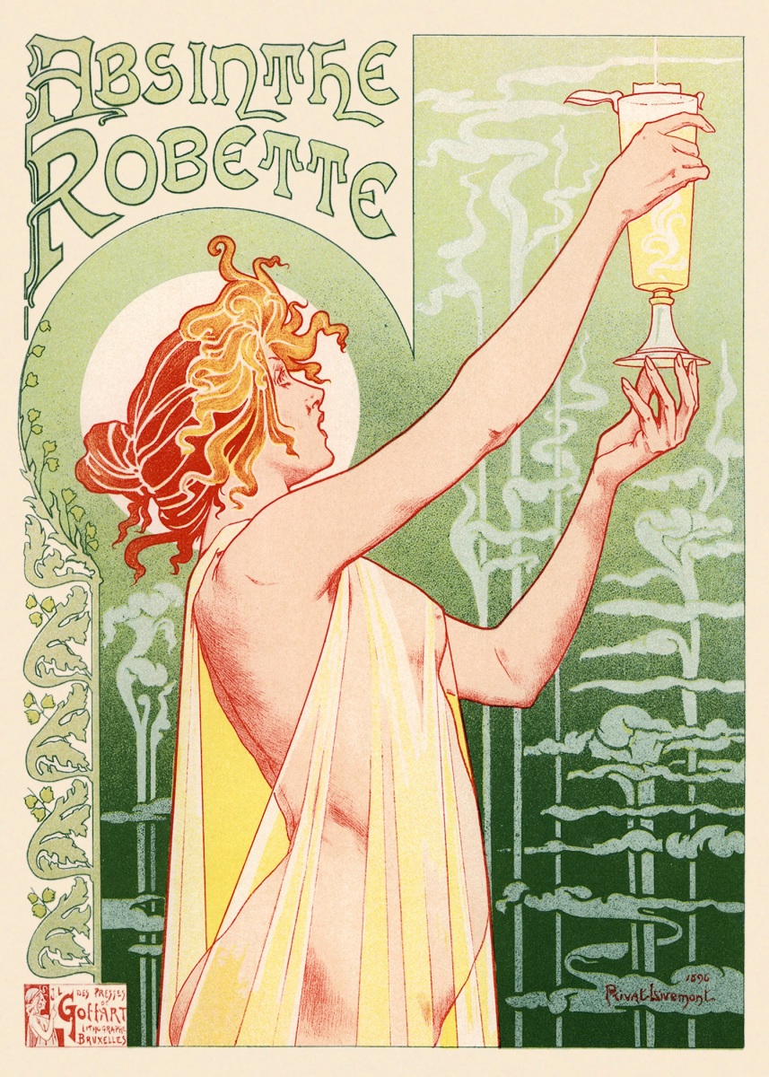 art_nouveau_Privat-Livemonts-Absinthe-Robette-Art-Nouveau-Vintage-Poster
