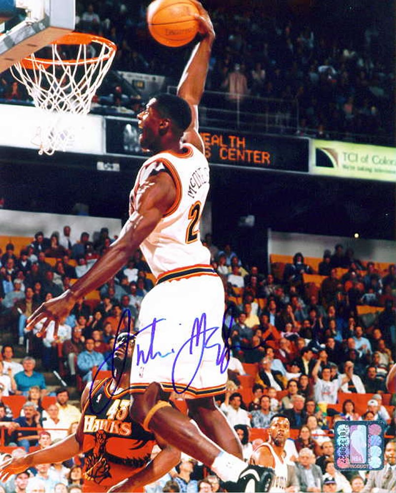 BASKETBALL-ANTONIO-MCDYESS-Autograph