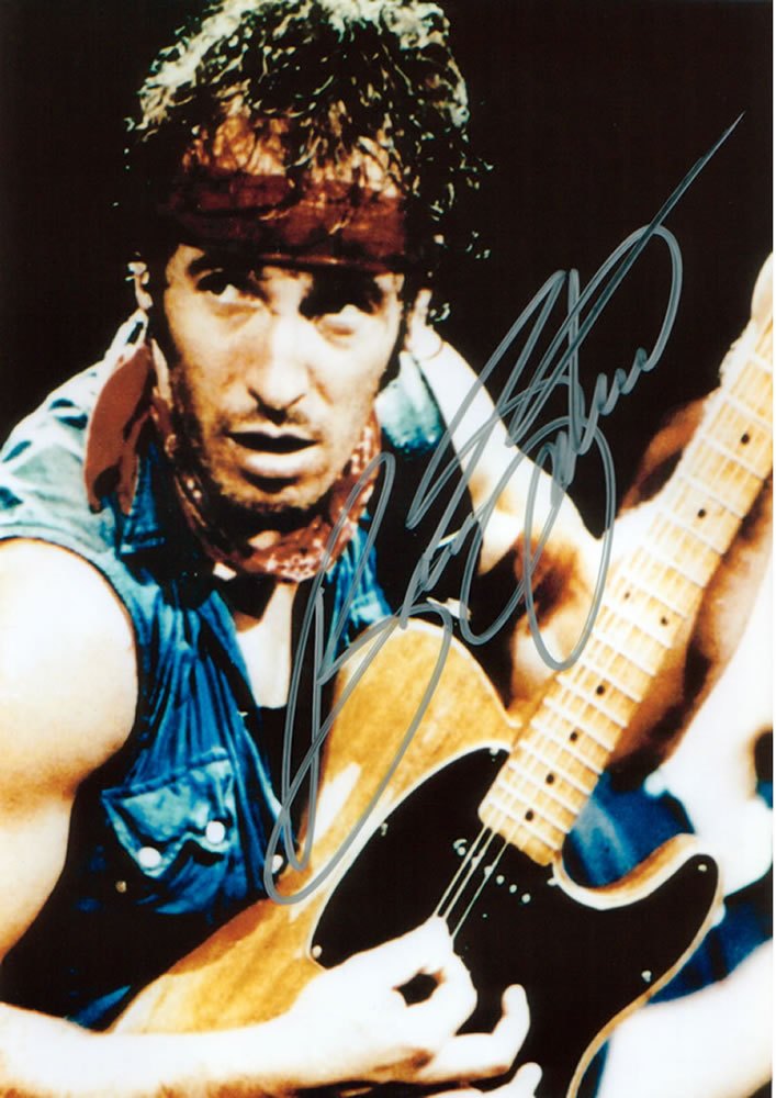 BRUCE-SPRINGSTEIN-V21-Autograph