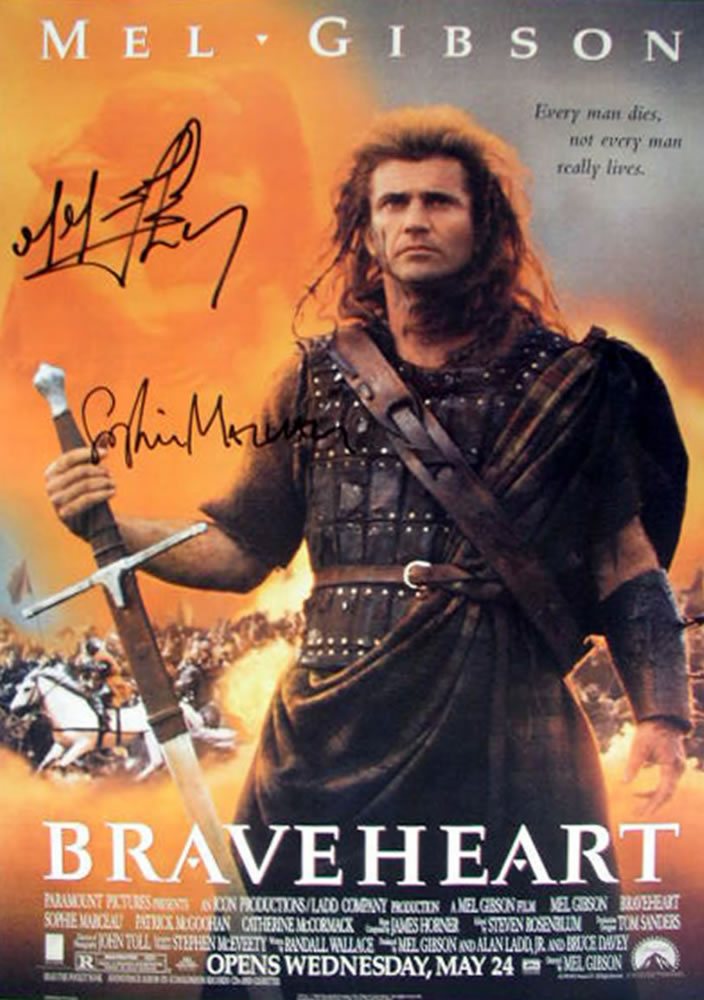 Braveheart-cast-Autograph
