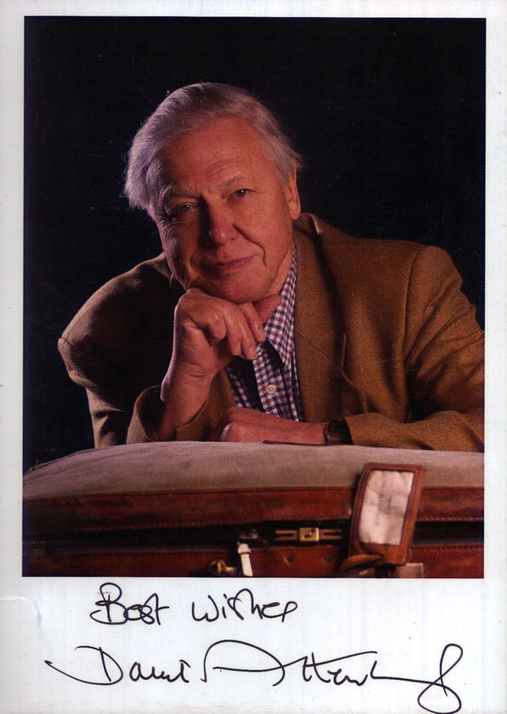 DAVID-ATTENBOROUGH-Autograph