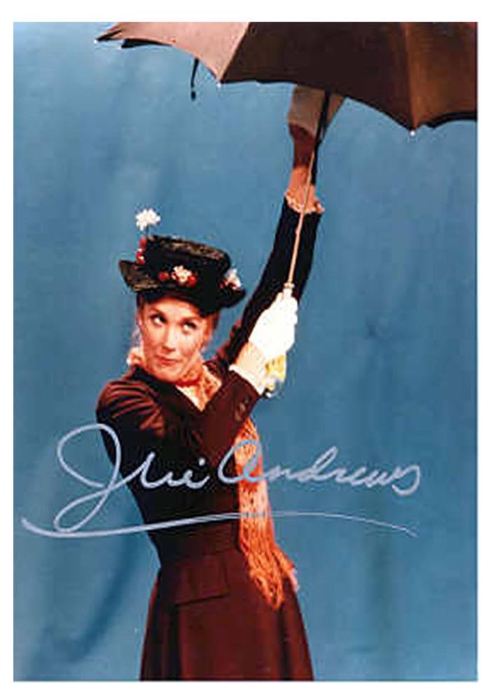 JULIE-ANDREWS-MARY-POPPINS-Autograph