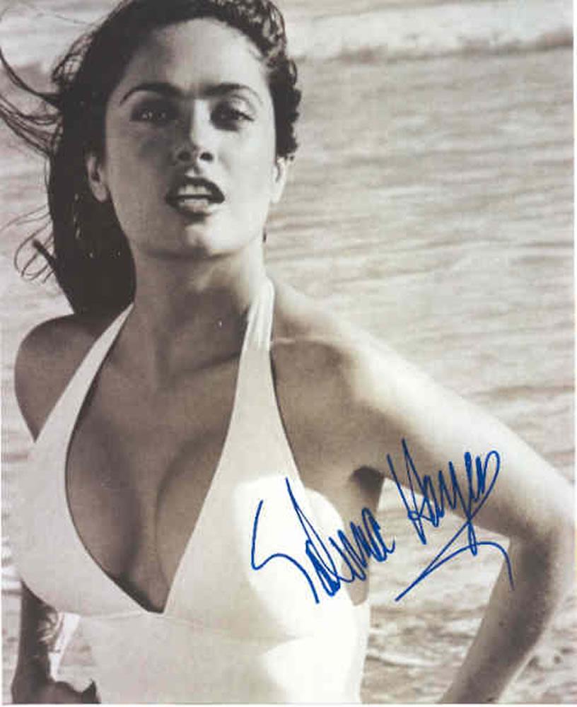 SALMA-HAYEK-Autograph