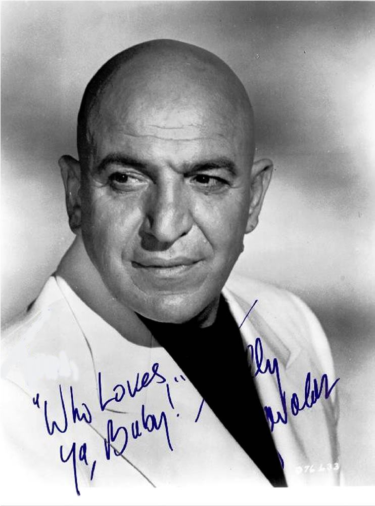 TELLY-SAVALAS-Autograph