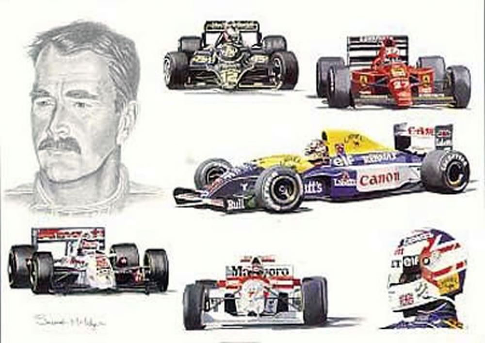 US-NIGEL-MANSELL-Autograph