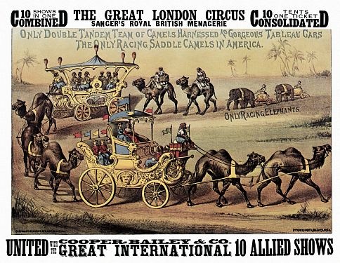 Vintage_Circus_Posters_Great_London_Circus_Camels_On_Parade