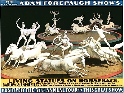 Vintage_Circus_Posters_Living_statues_on_horeseback