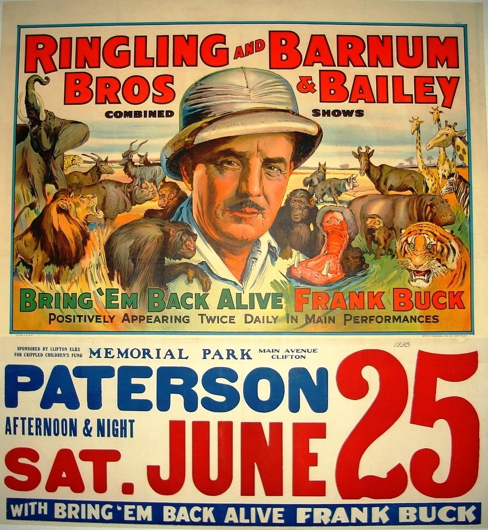 Vintage_Circus_Posters_Ringling_Barnum_FRANK_BUCK_Half-Sheet_1938