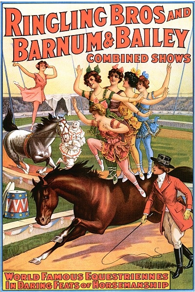 Vintage_Circus_Posters_World_Famous_Equestrians