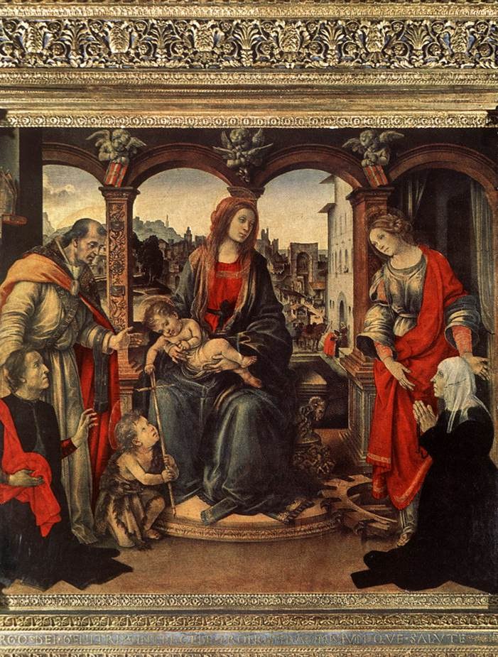 Lippi_Filippino_Madonna_with_Child_and_Saints_c1488