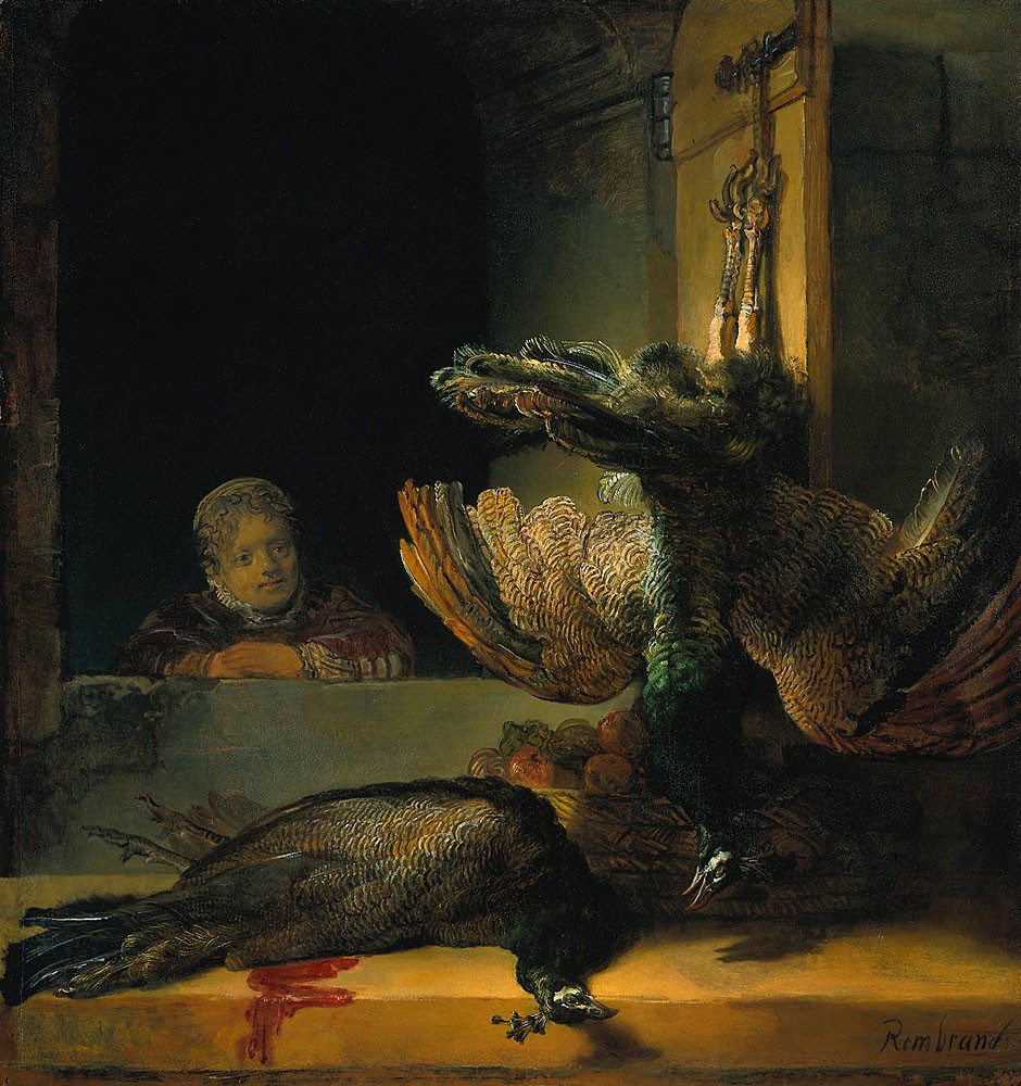 Rembrandt_Dead_peacocks