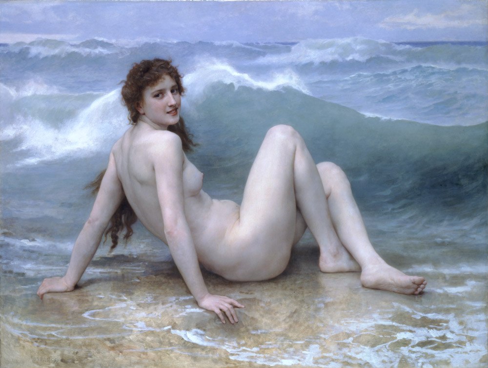 William-Adolphe-Bouguereau-La-vague