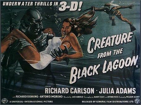 CREATURE-FROM-THE-BLACK-LAGOON-movie-poster