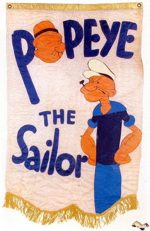 popeye-banner-36x26inch-1933-movie-poster