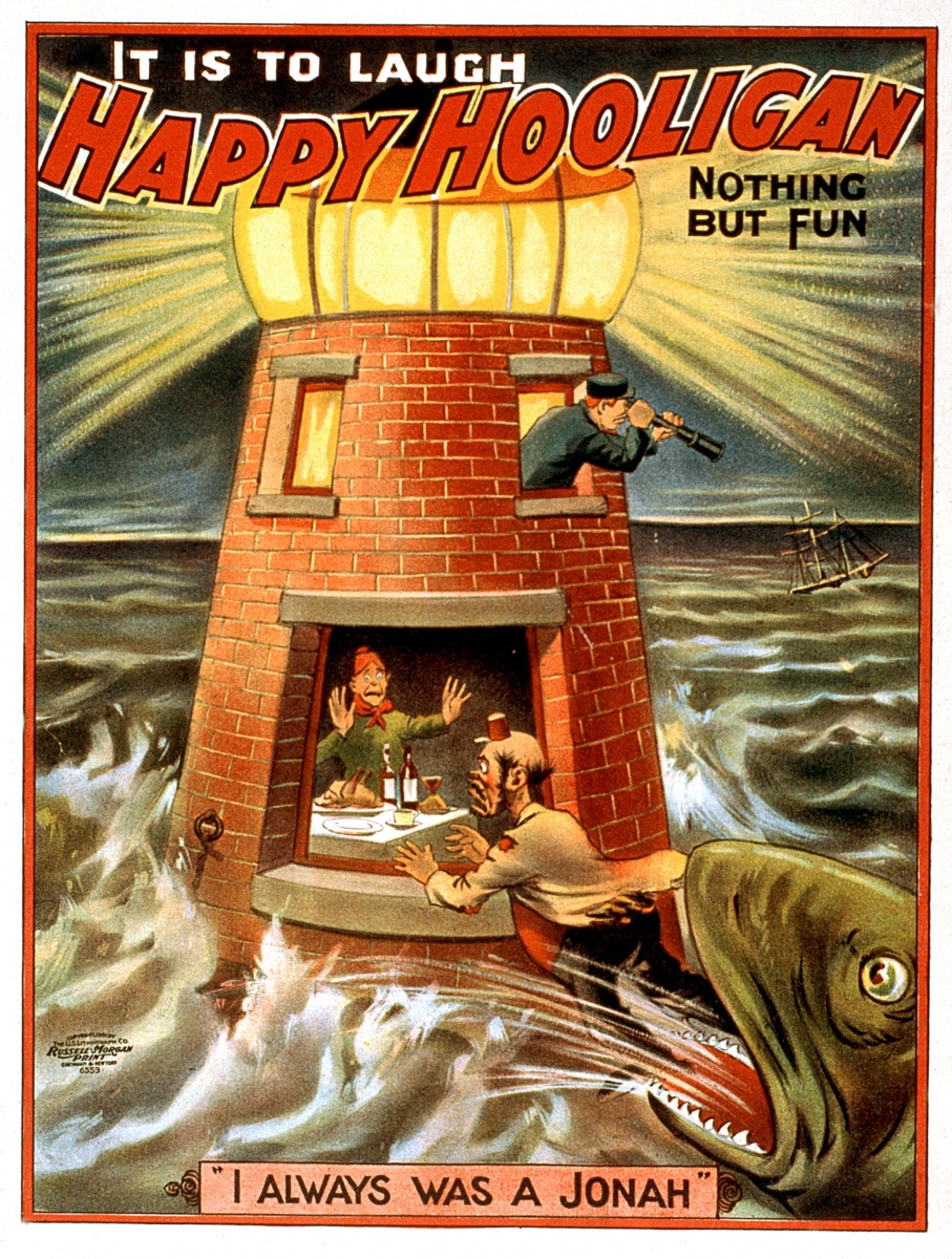 Happy-Hooligan-I-Always-Was-a-Jonah-Vintage-Poster-1902
