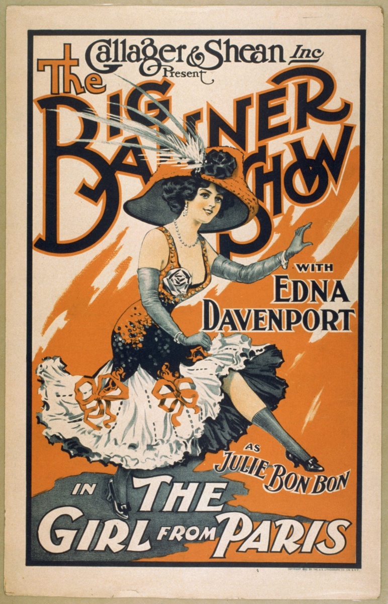 The-BIG-Banner-Show-the-Girl-From-Paris-Vintage-Theater-Poster