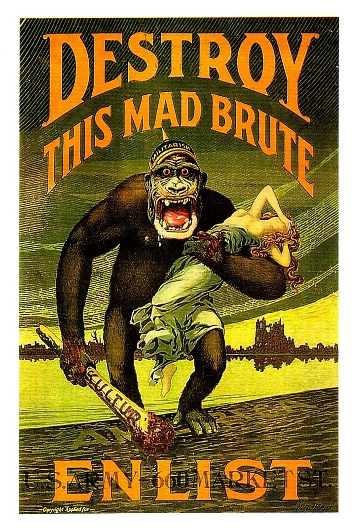 Destroy-this-mad-brute-war-poster